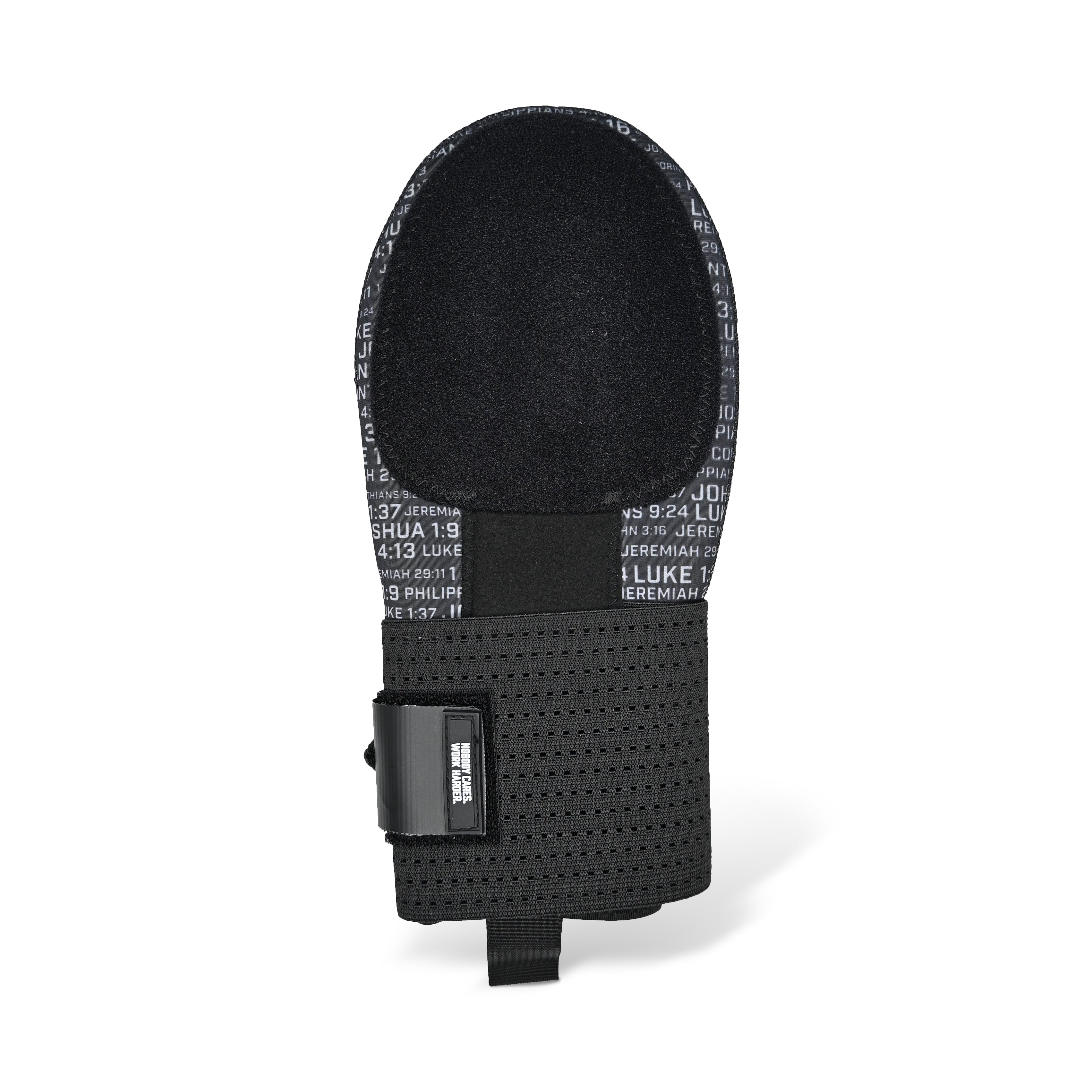 Collection of Faith Cross Black Sliding Mitt in a gallery layout